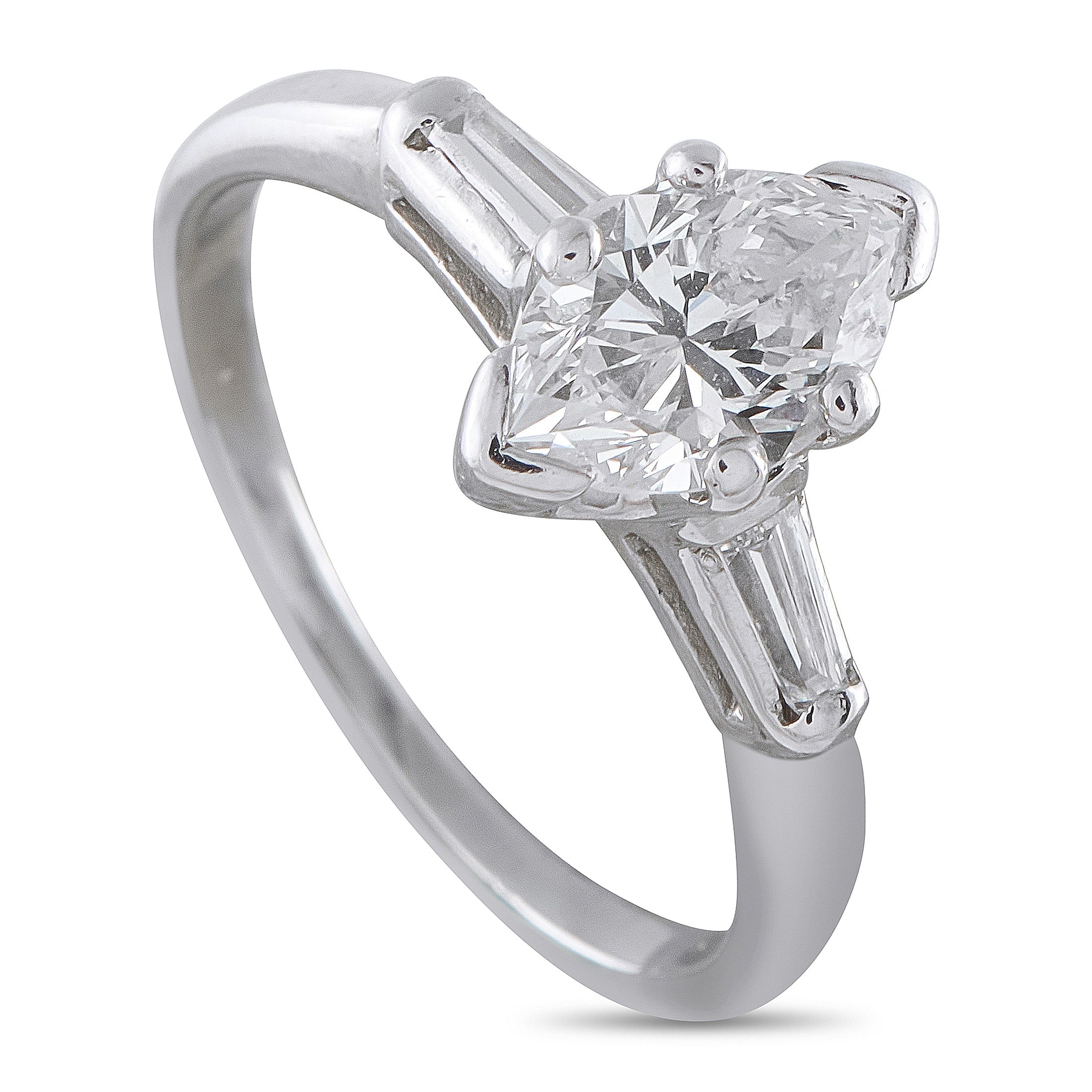 Platinum 1.15ct Diamond Ring