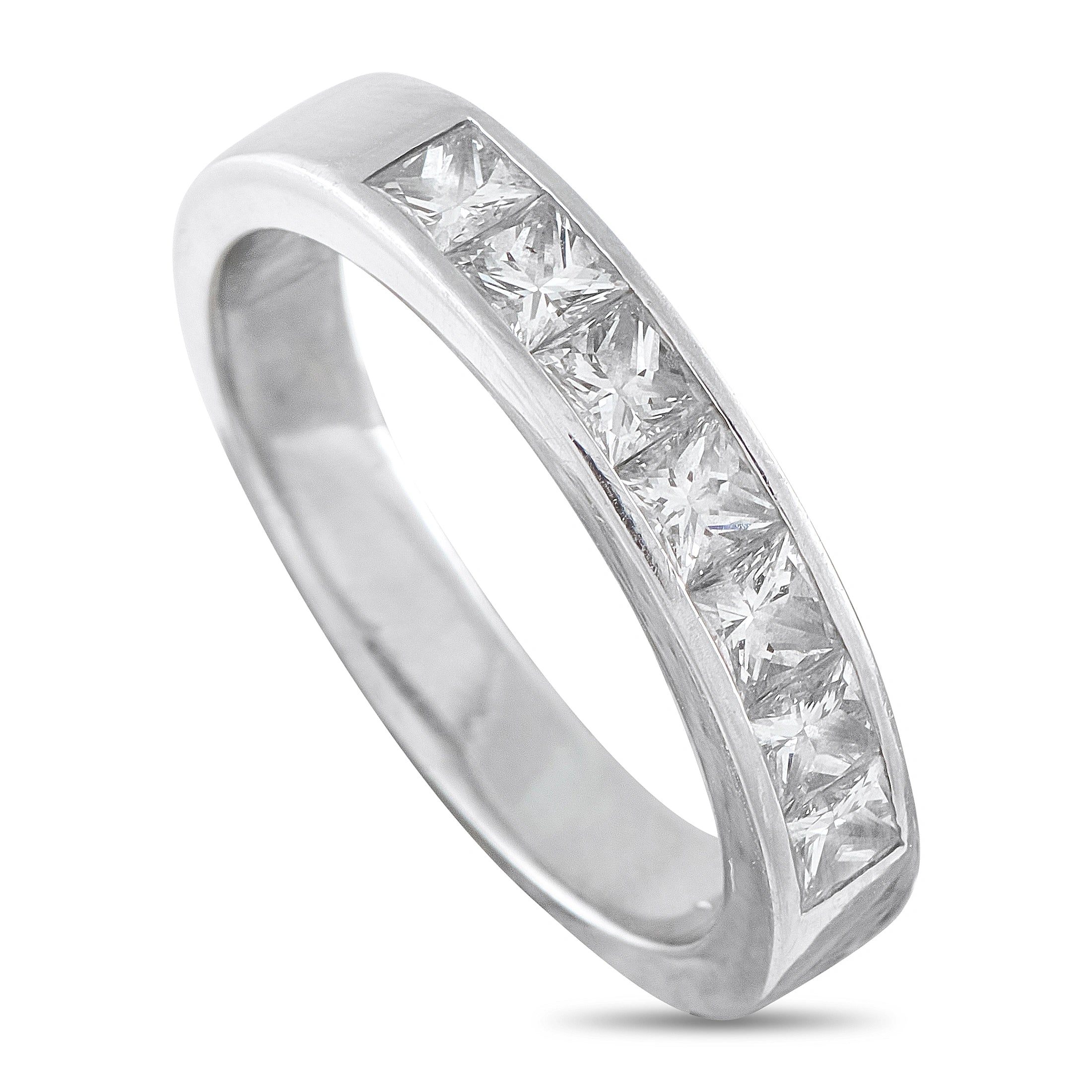 Platinum 1.30ct Diamond Band