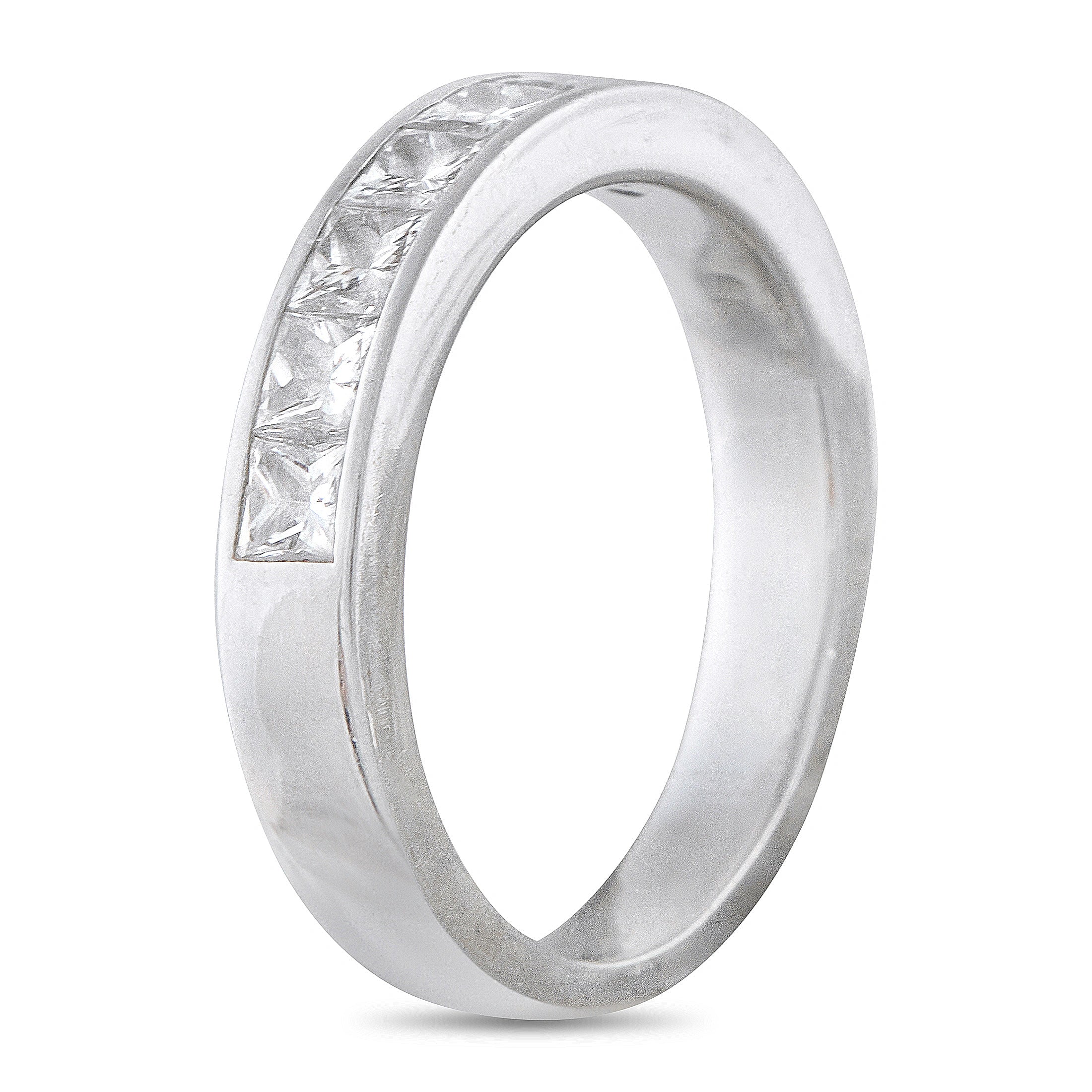 Platinum 1.30ct Diamond Band