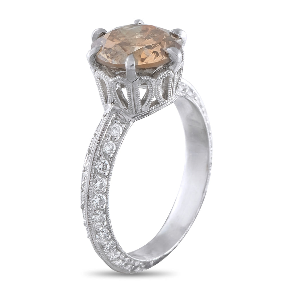 Platinum 3.60ct Diamond Ring
