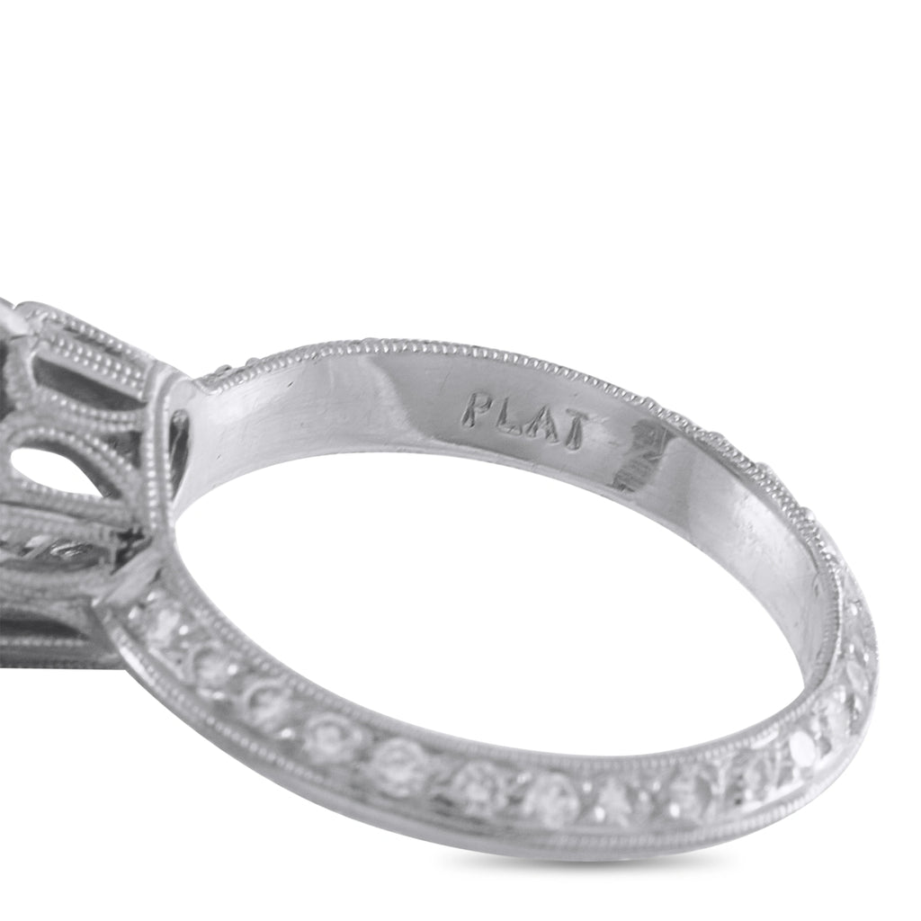 Platinum 3.60ct Diamond Ring