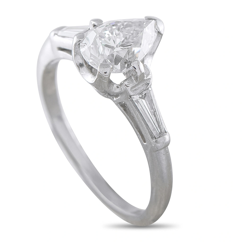 Platinum 1.60ct Diamond Solitaire Ring