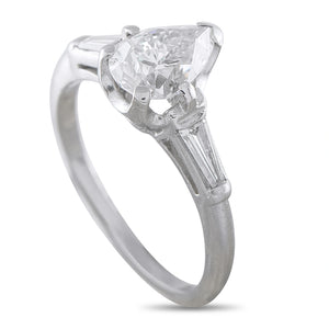 Platinum 1.60ct Diamond Solitaire Ring