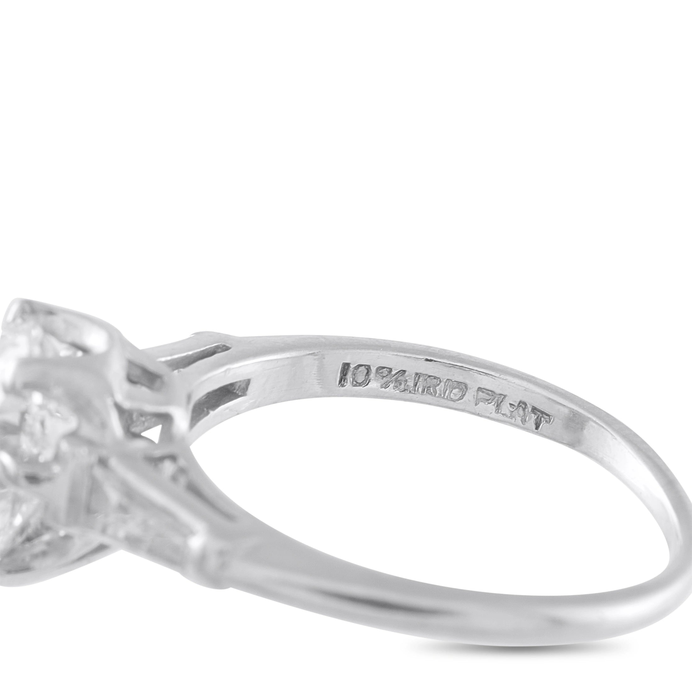 Platinum 1.60ct Diamond Solitaire Ring