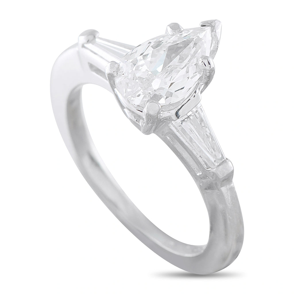 Platinum 1.16ct Diamond Ring