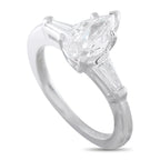 Platinum 1.16ct Diamond Ring