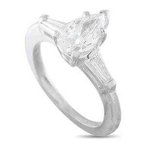Platinum 1.16ct Diamond Ring