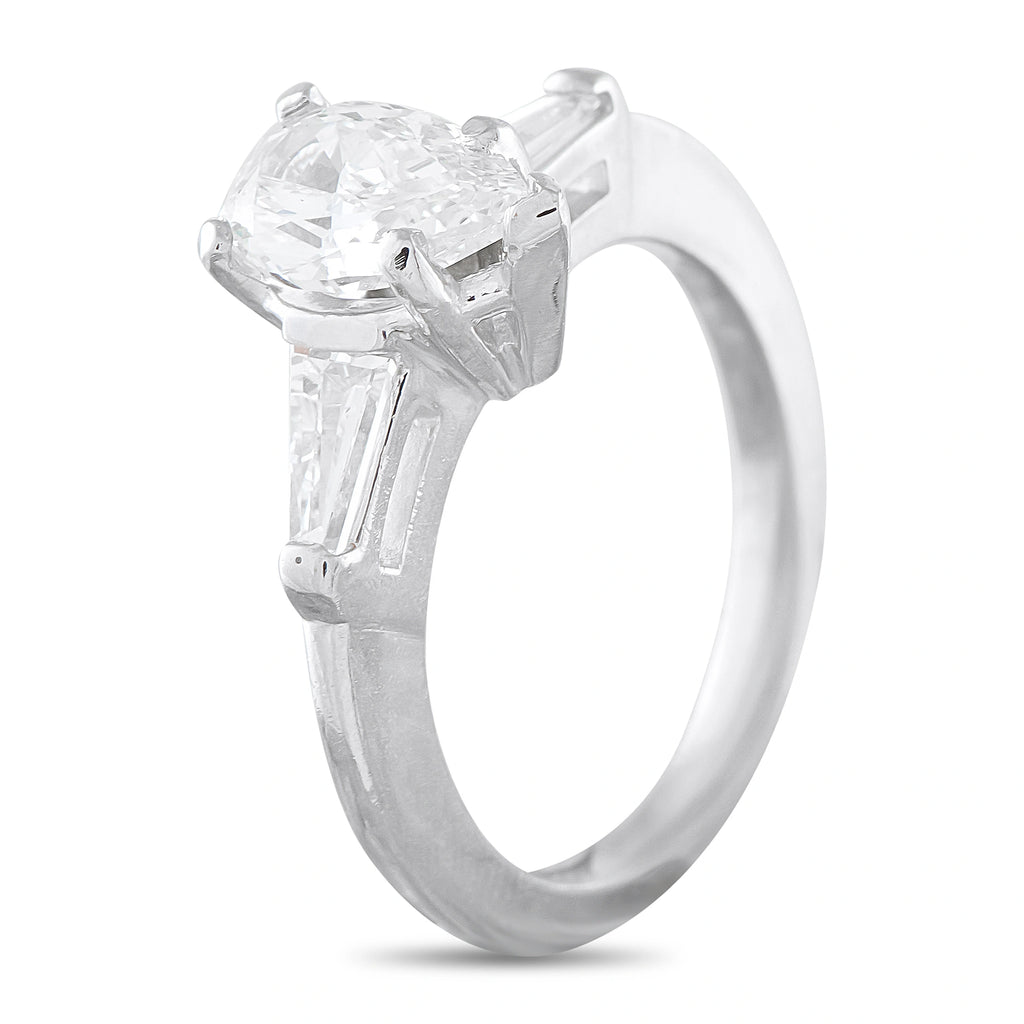 Platinum 1.16ct Diamond Ring