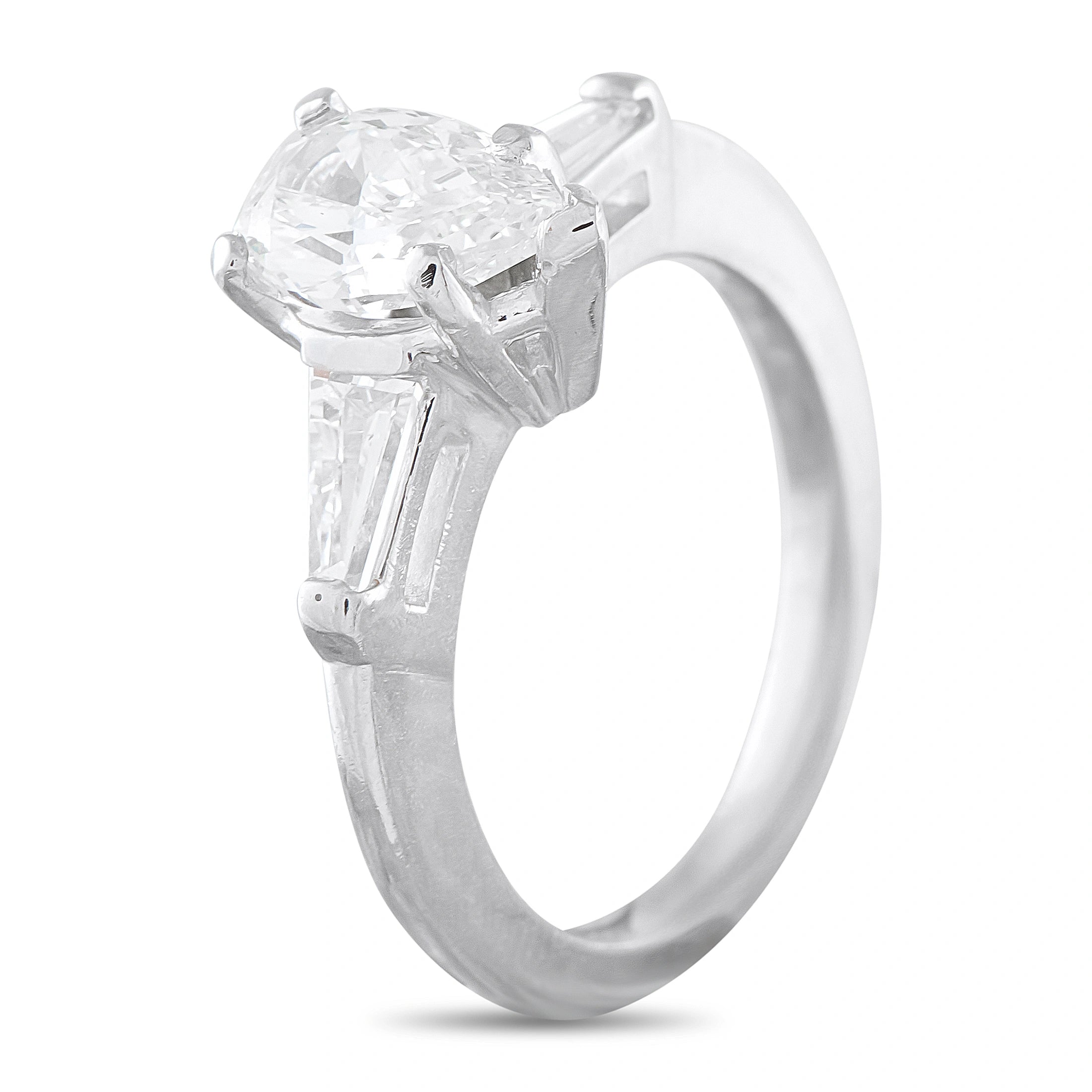 Platinum 1.16ct Diamond Ring