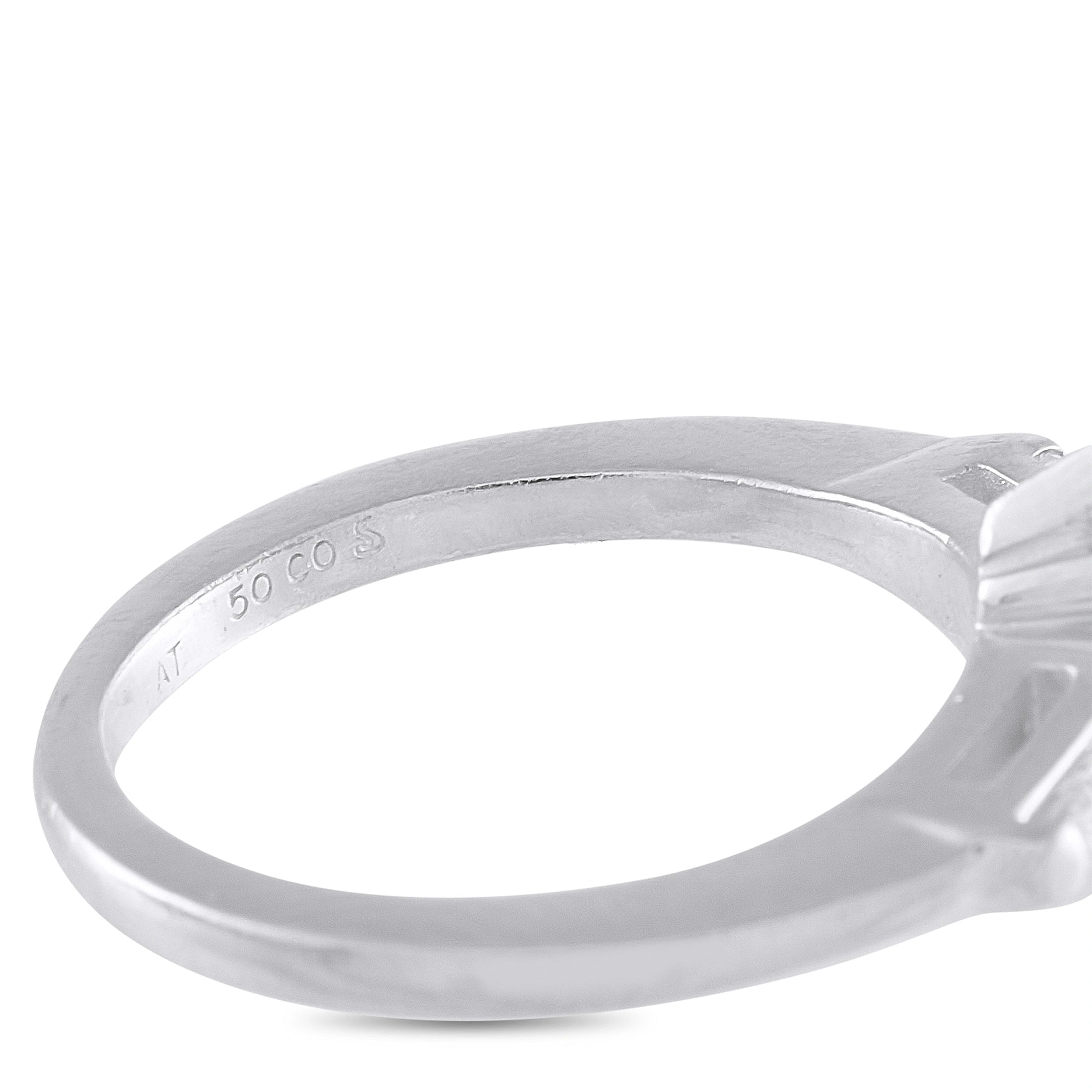 Platinum 1.16ct Diamond Ring