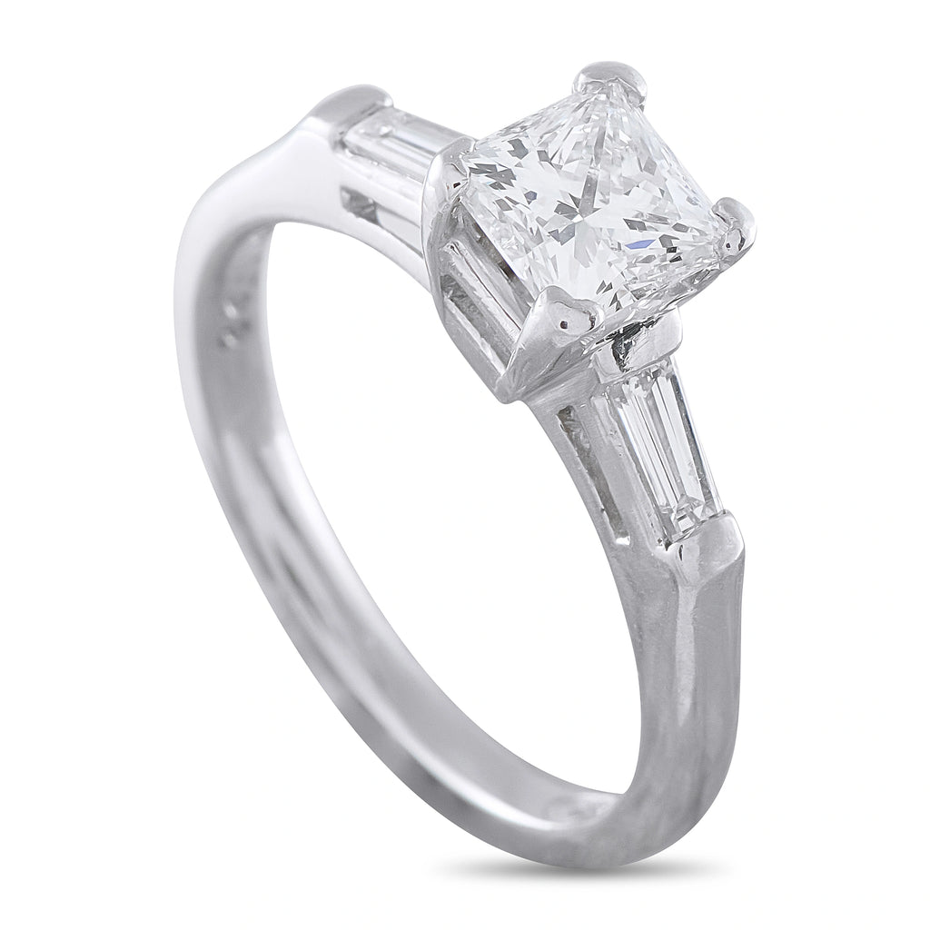 Platinum 1.22ct Diamond Engagement Ring