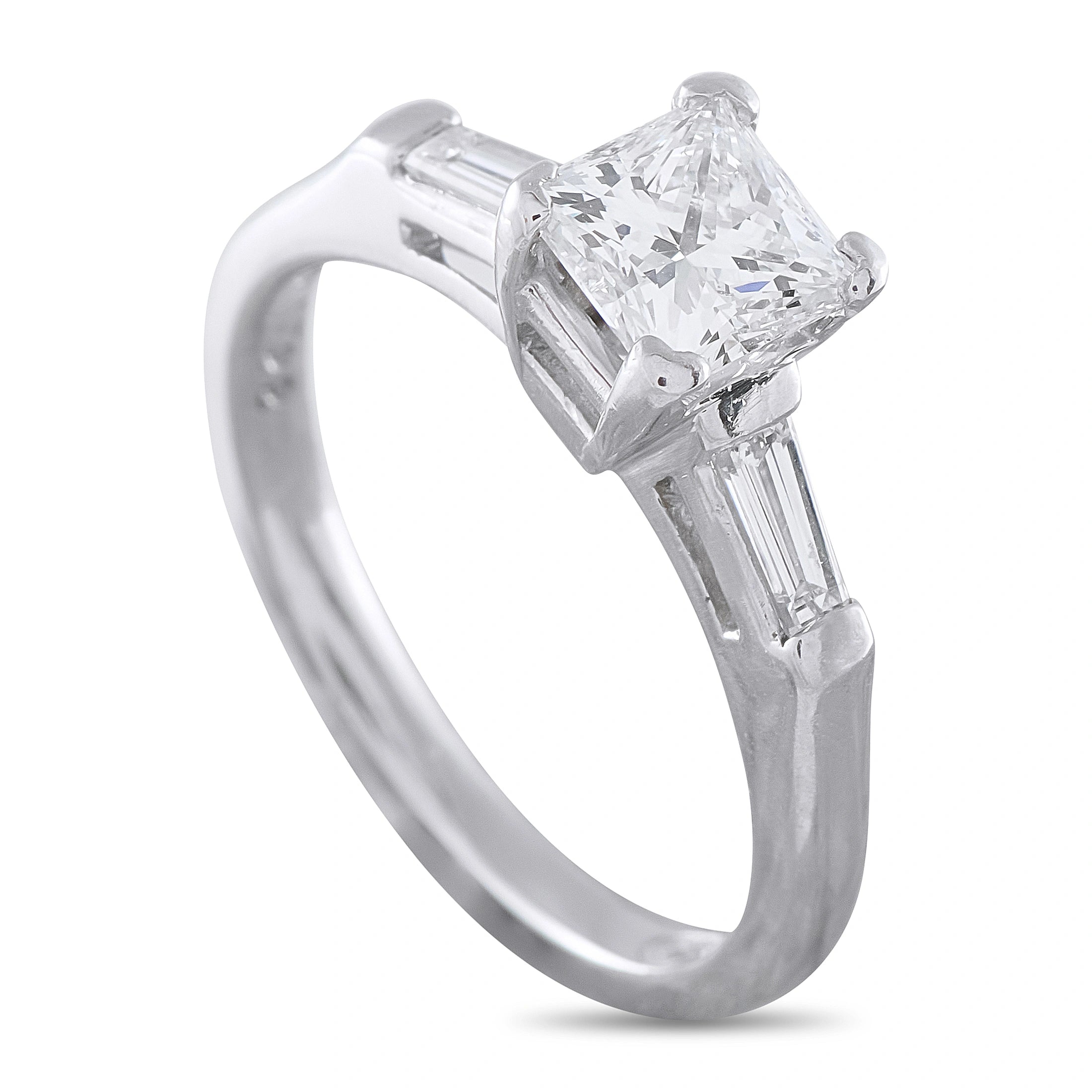 Platinum 1.22ct Diamond Engagement Ring