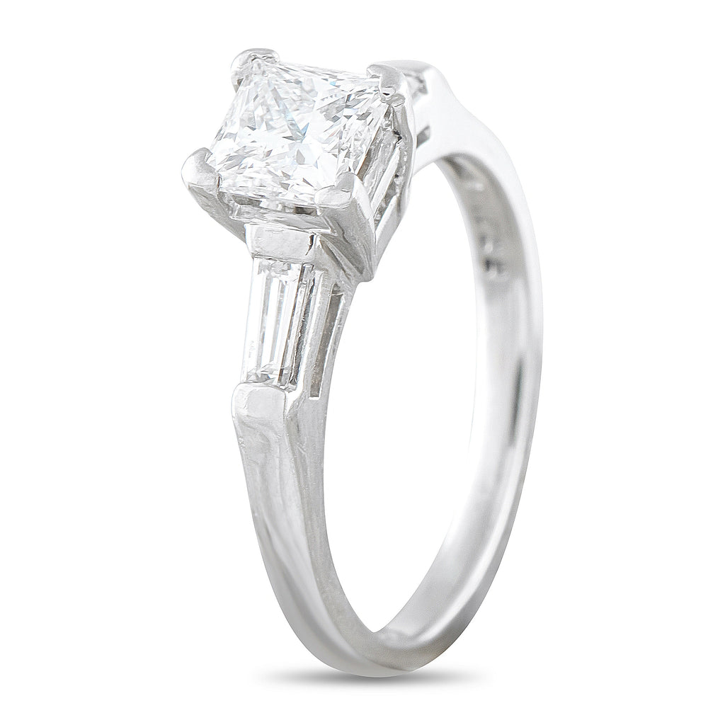 Platinum 1.22ct Diamond Engagement Ring