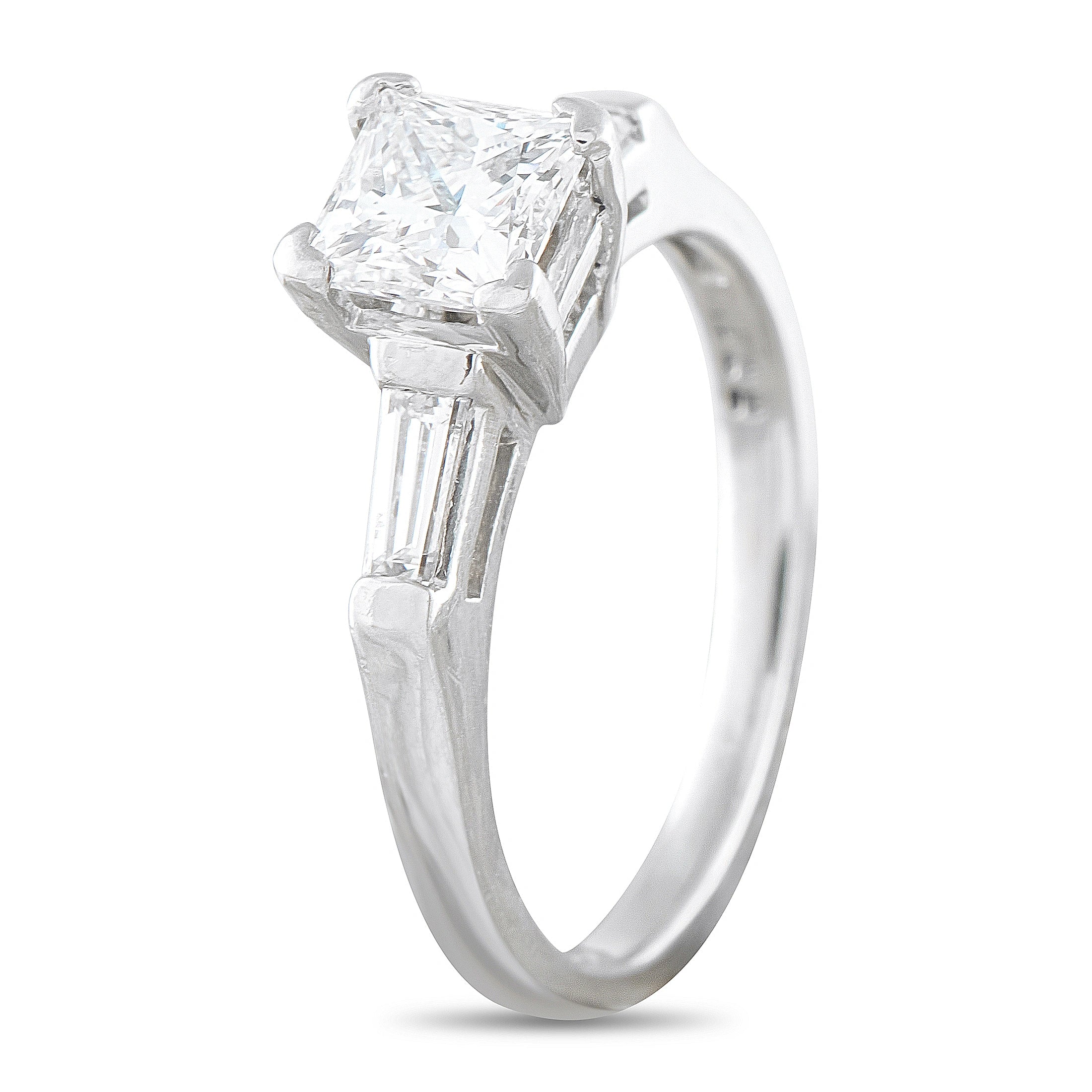 Platinum 1.22ct Diamond Engagement Ring