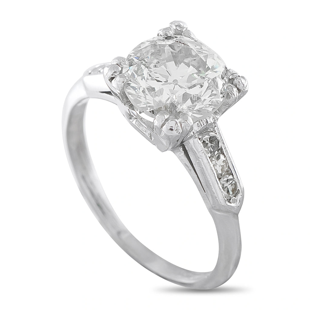 Platinum 1.95ct Diamond Ring