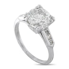 Platinum 1.95ct Diamond Ring