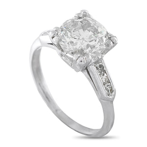 Platinum 1.95ct Diamond Ring