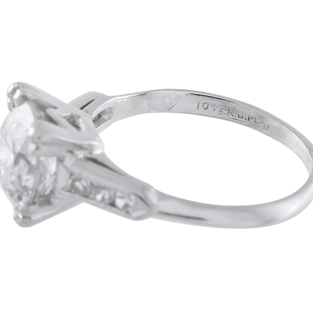Platinum 1.95ct Diamond Ring
