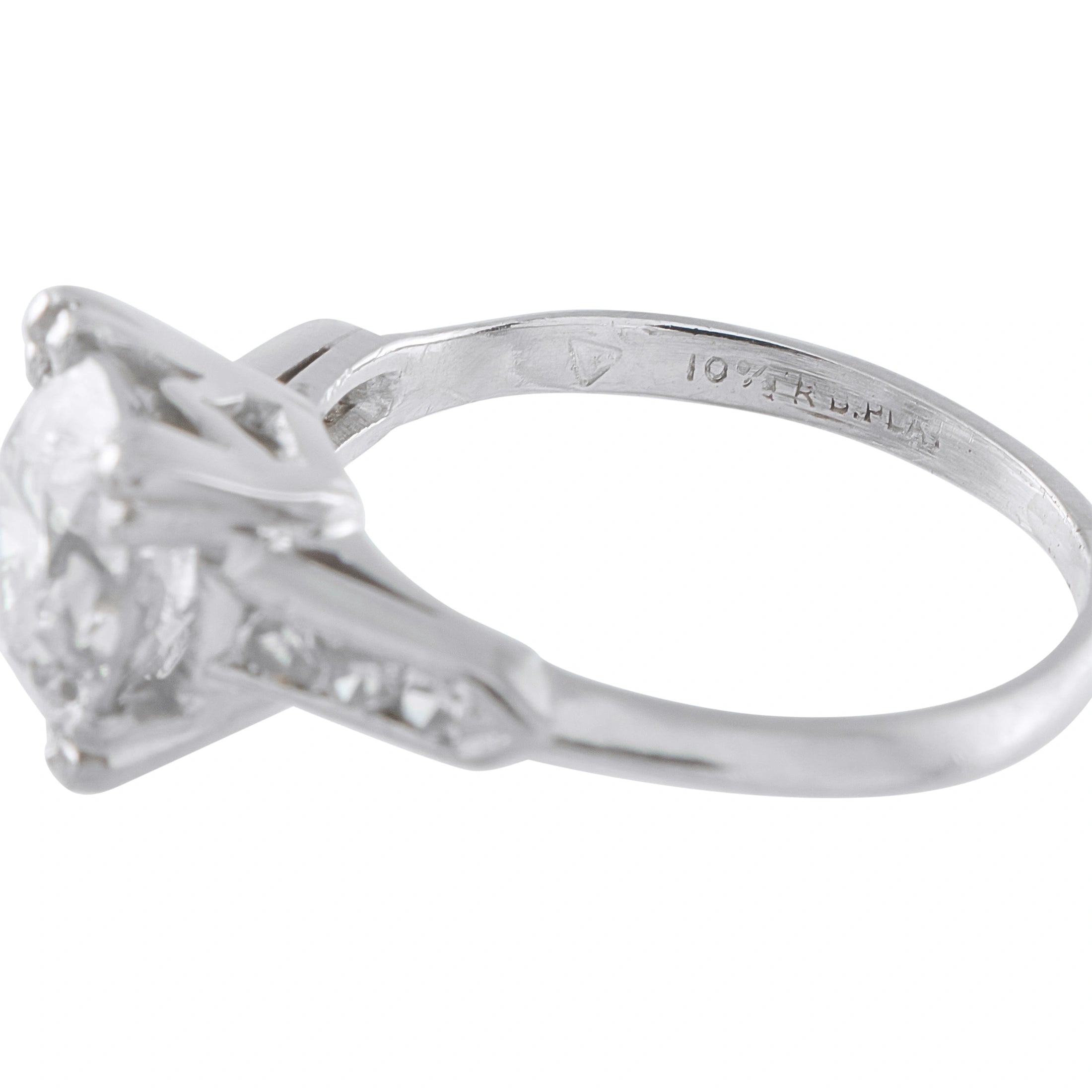 Platinum 1.95ct Diamond Ring