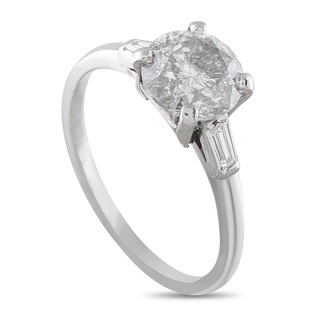 Platinum 2.06ct Diamond Engagement Ring