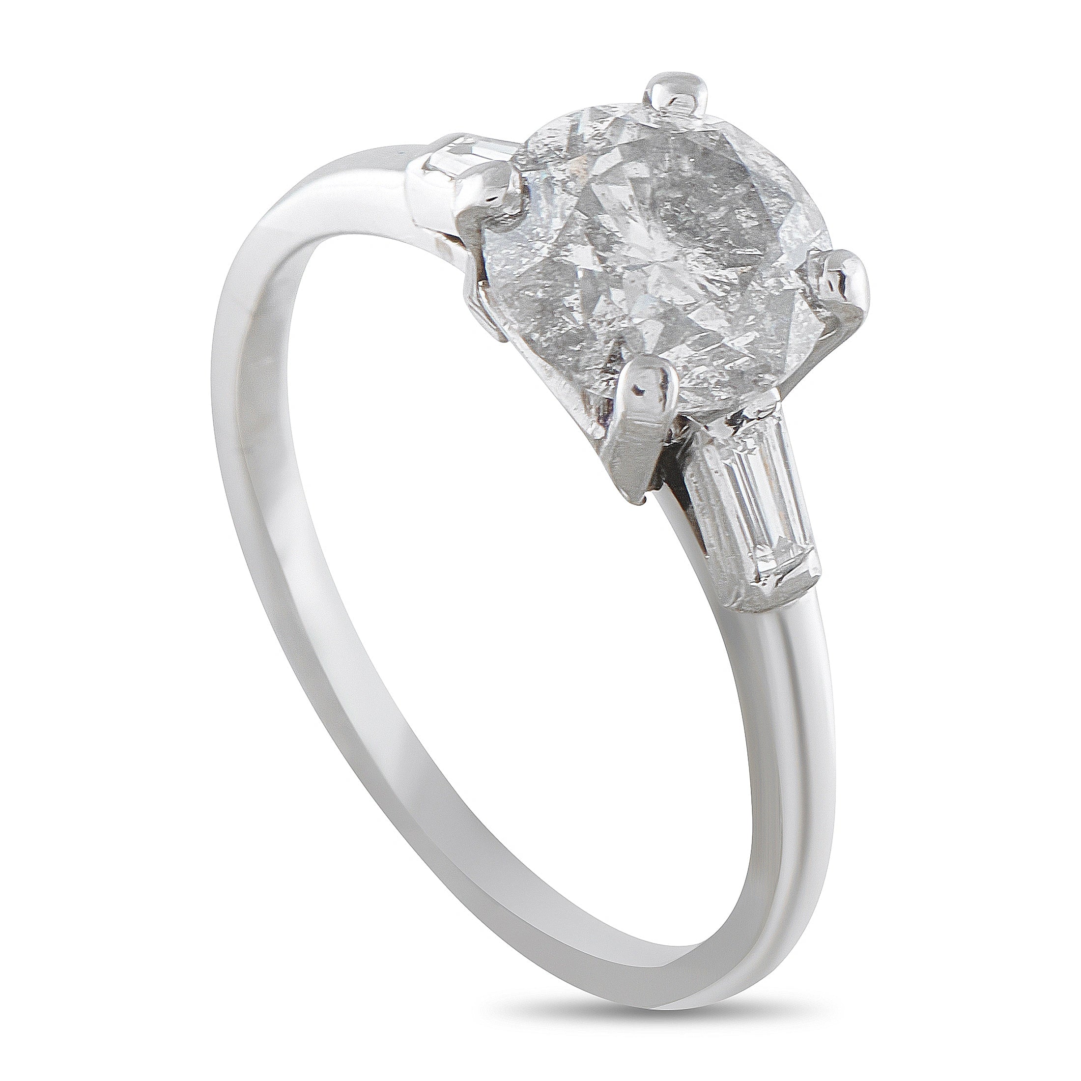 Platinum 2.06ct Diamond Engagement Ring