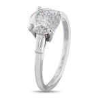 Platinum 2.06ct Diamond Engagement Ring