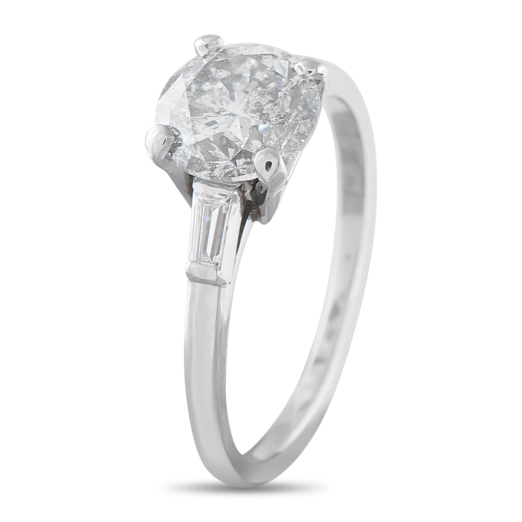Platinum 2.06ct Diamond Engagement Ring