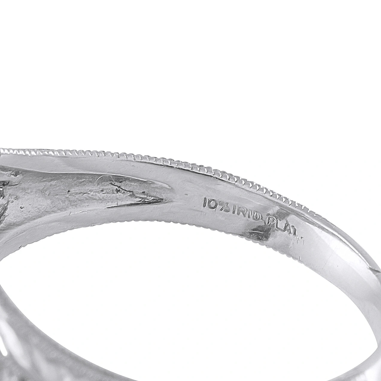 Antique Platinum 0.93ct Diamond Ring