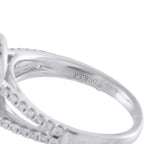 Platinum 0.85ct Diamond Ring