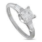 Platinum 1.17ct Diamond Ring