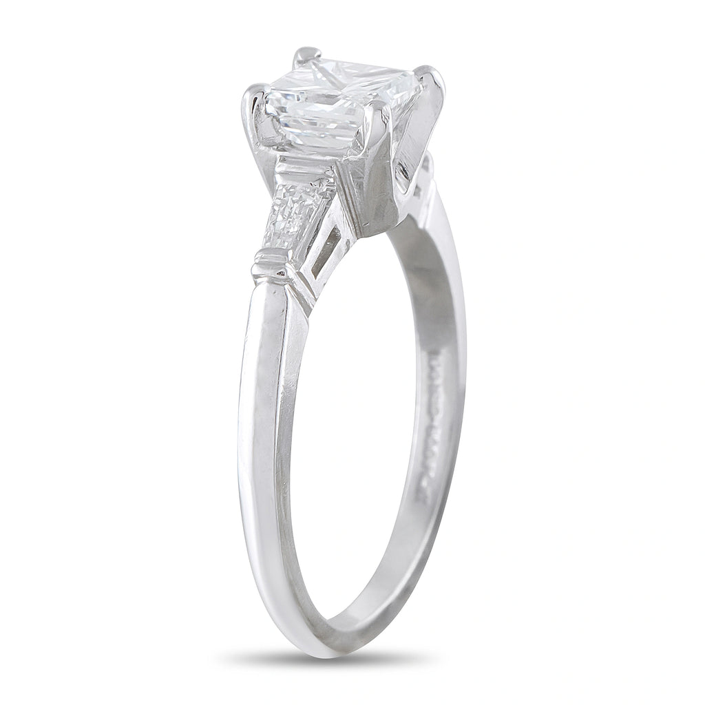 Platinum 1.17ct Diamond Ring