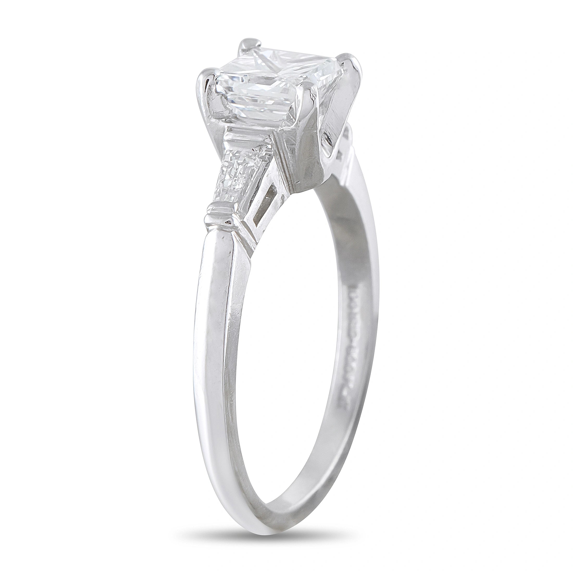 Platinum 1.17ct Diamond Ring