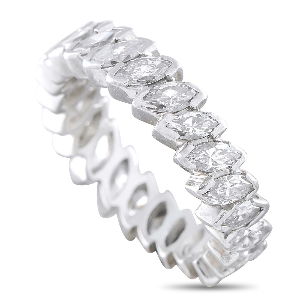 Platinum 2.75ct Diamond Eternity Band