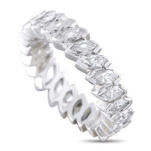 Platinum 2.75ct Diamond Eternity Band