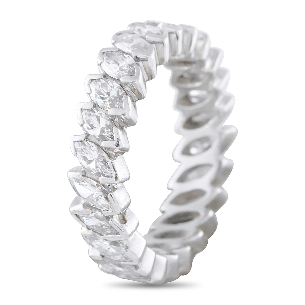 Platinum 2.75ct Diamond Eternity Band