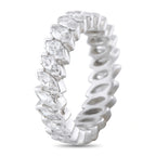 Platinum 2.75ct Diamond Eternity Band