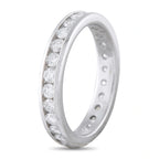 Platinum 1.02ct Diamond Eternity Band