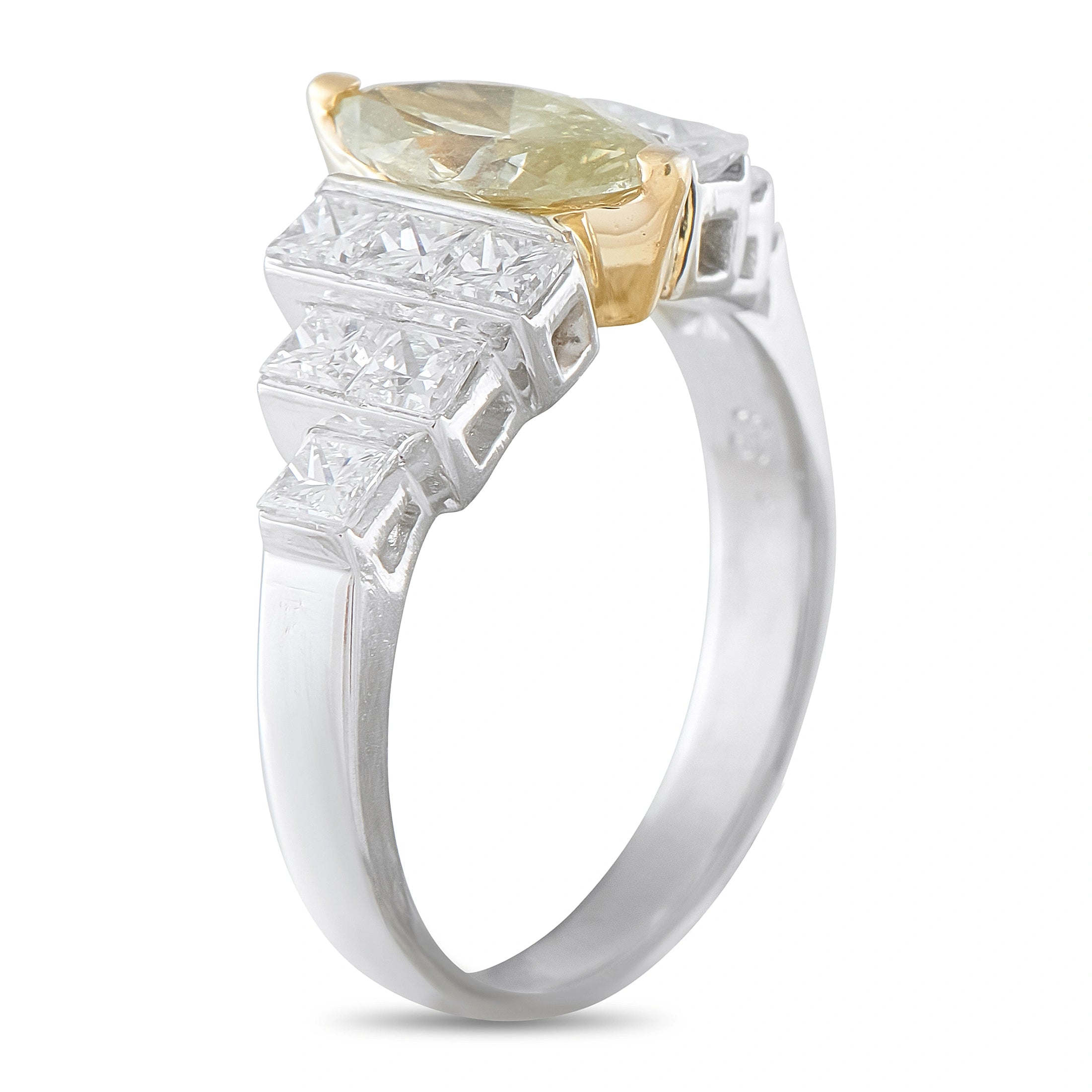 Platinum 1.73ct Diamond Ring