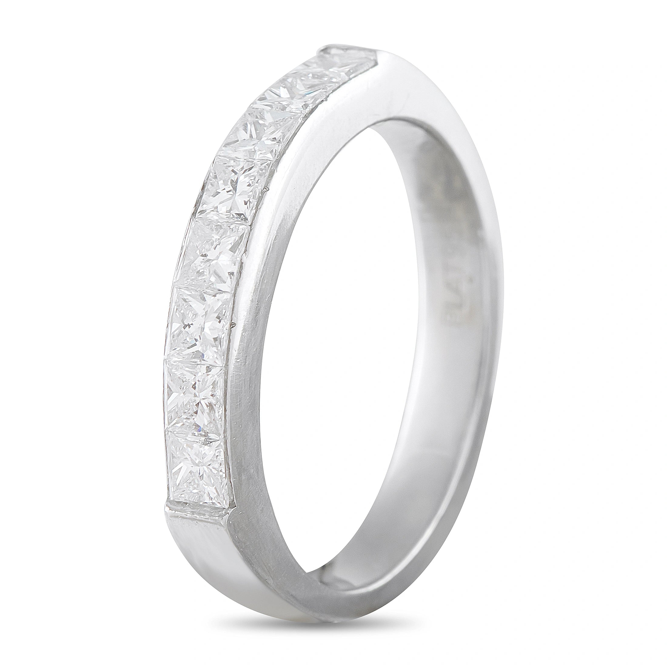 Platinum 0.88ct Diamond Ring