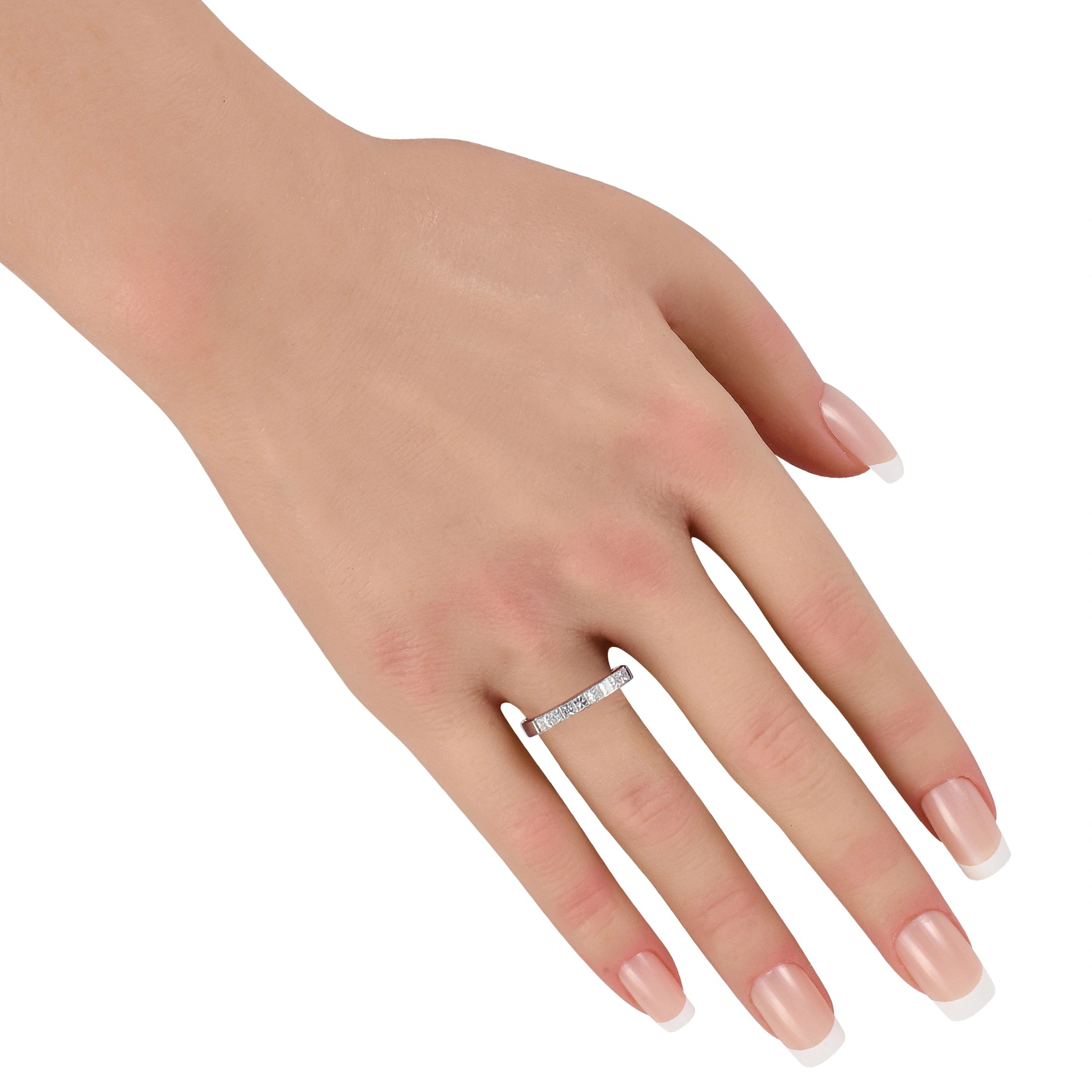 Platinum 0.88ct Diamond Ring