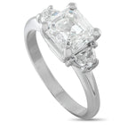 Platinum 2.27ct Diamond Ring