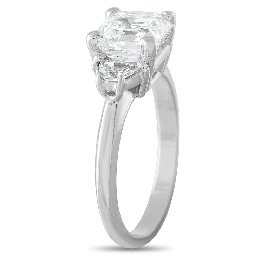 Platinum 2.27ct Diamond Ring