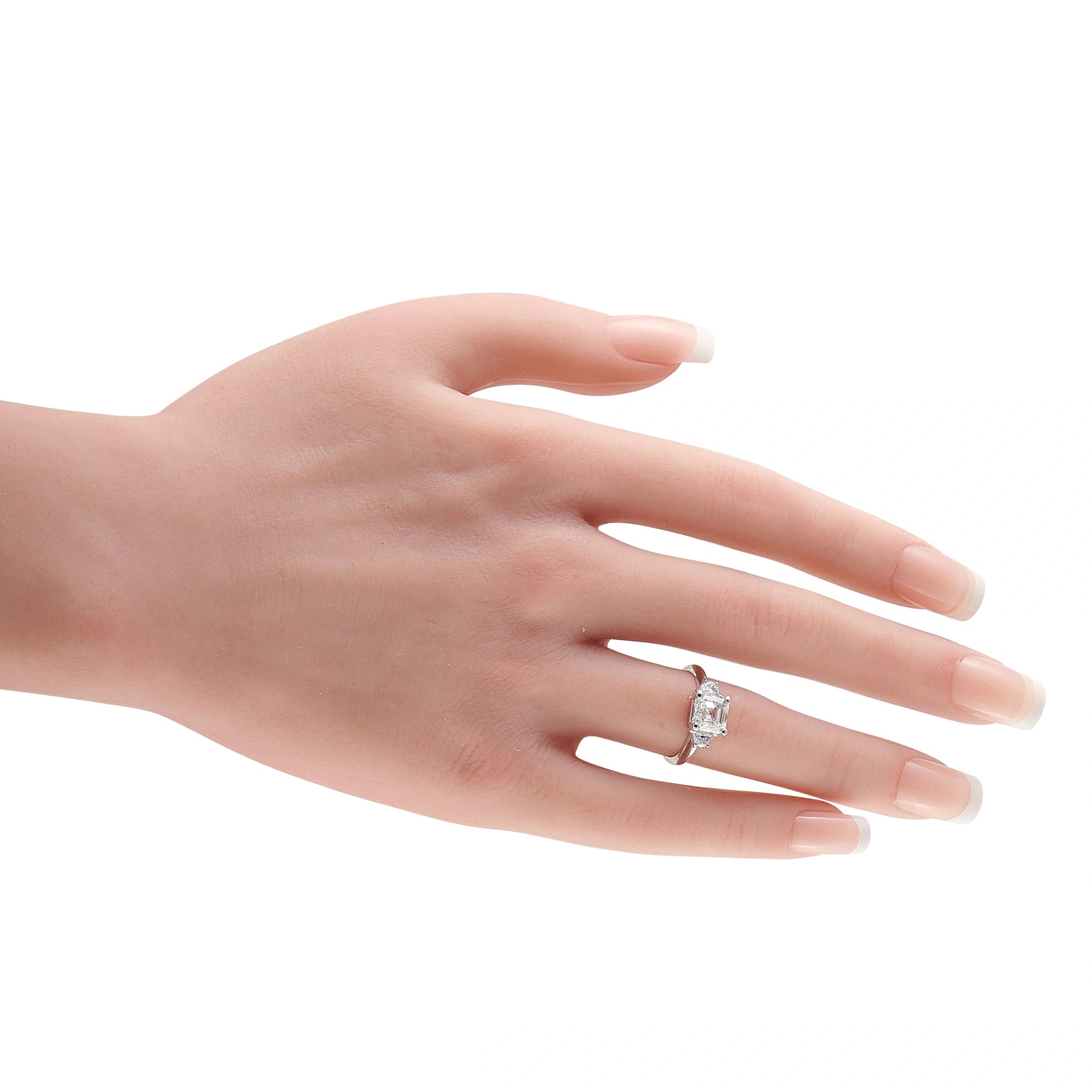 Platinum 2.27ct Diamond Ring