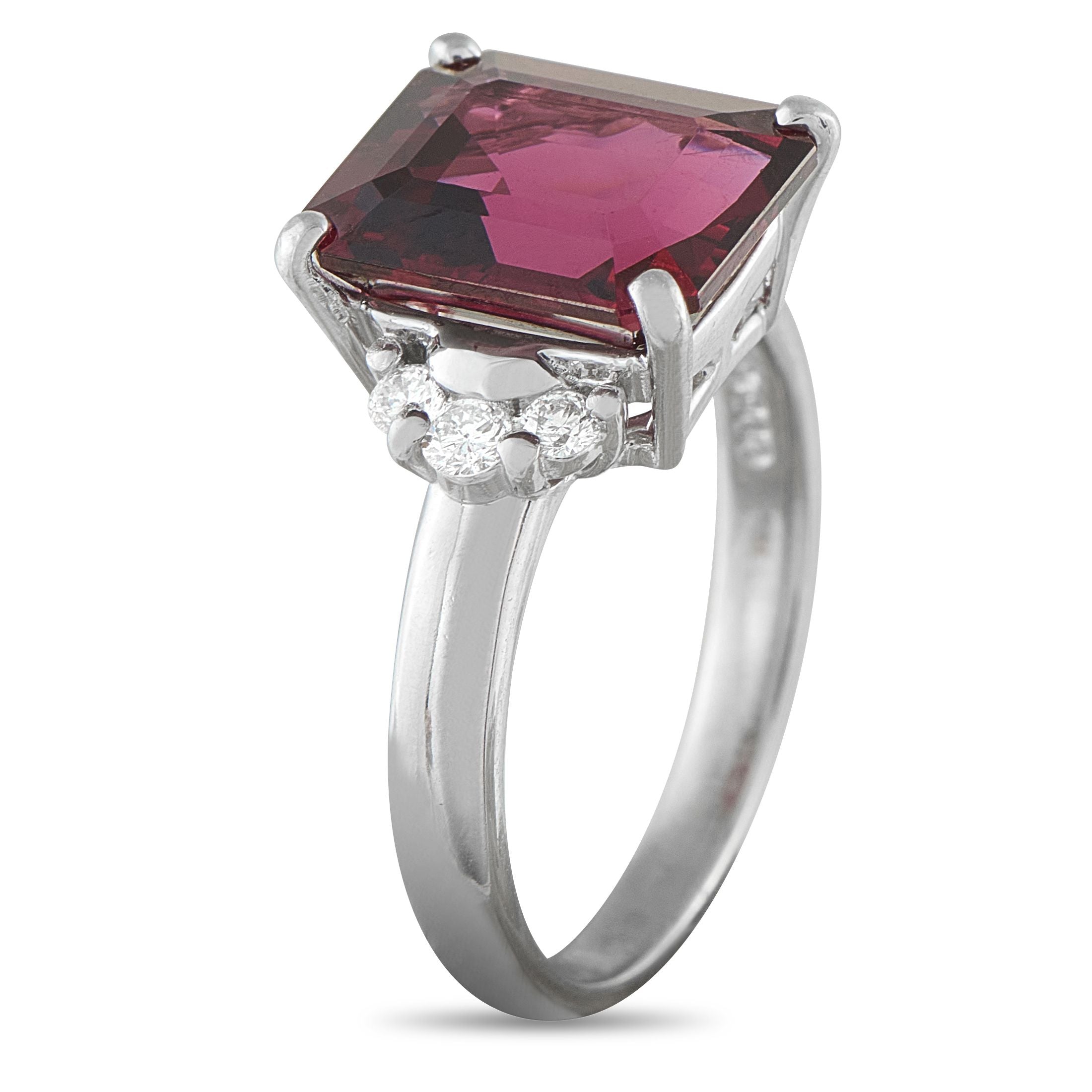 Exclusive Platinum 0.20ct Diamond Ring