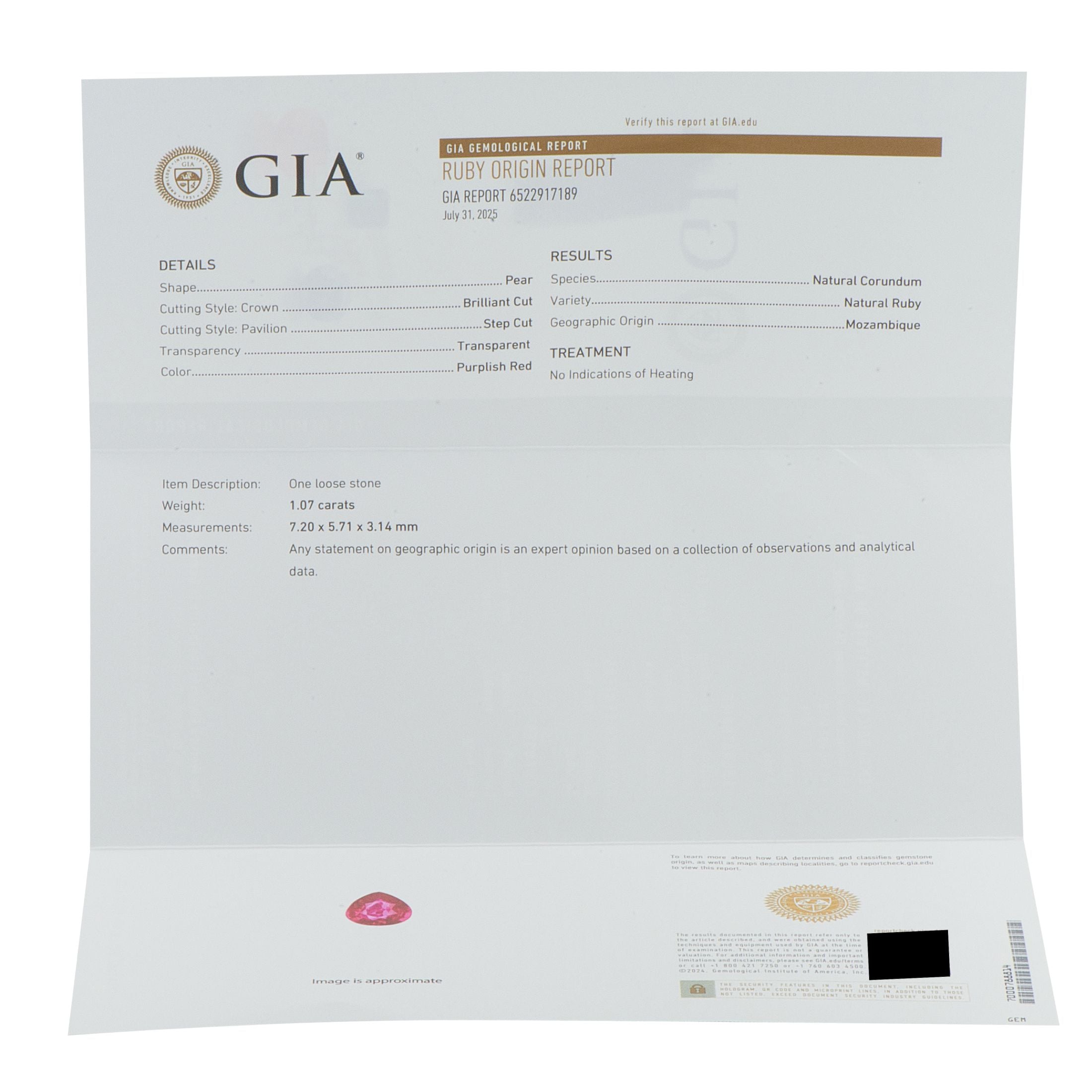 Exclusive Platinum 0.20ct Diamond and Ruby Ring