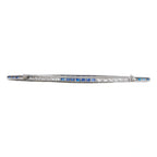 Platinum 1.50ct Diamond and Sapphire Art Deco Pin