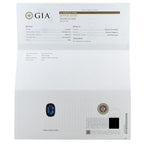 Exclusive Platinum 1.05ct Diamond and Sapphire Pendant MF03-082225