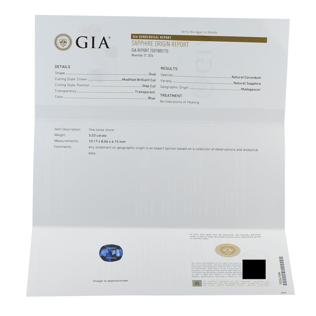 Exclusive Platinum 0.80ct Diamond and Sapphire Ring