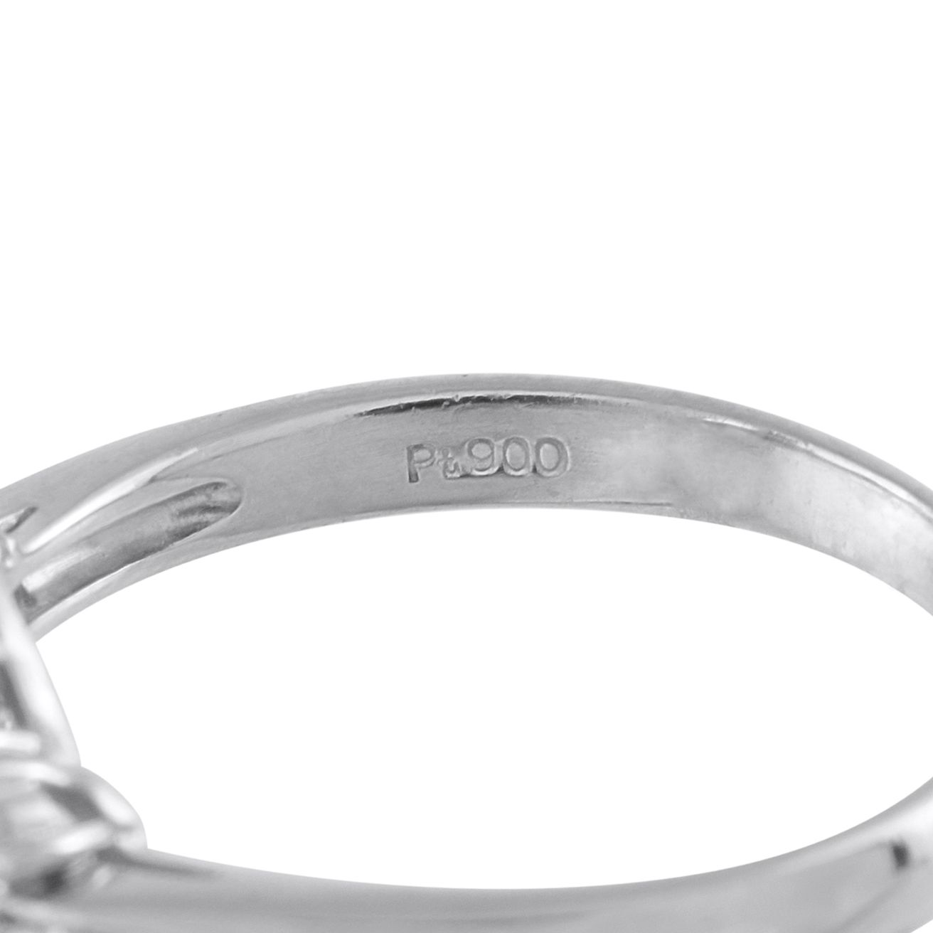 Exclusive Platinum 0.35ct Diamond and Sapphire Ring