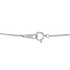 Exclusive Platinum 0.11ct Diamond and Tanzanite Necklace